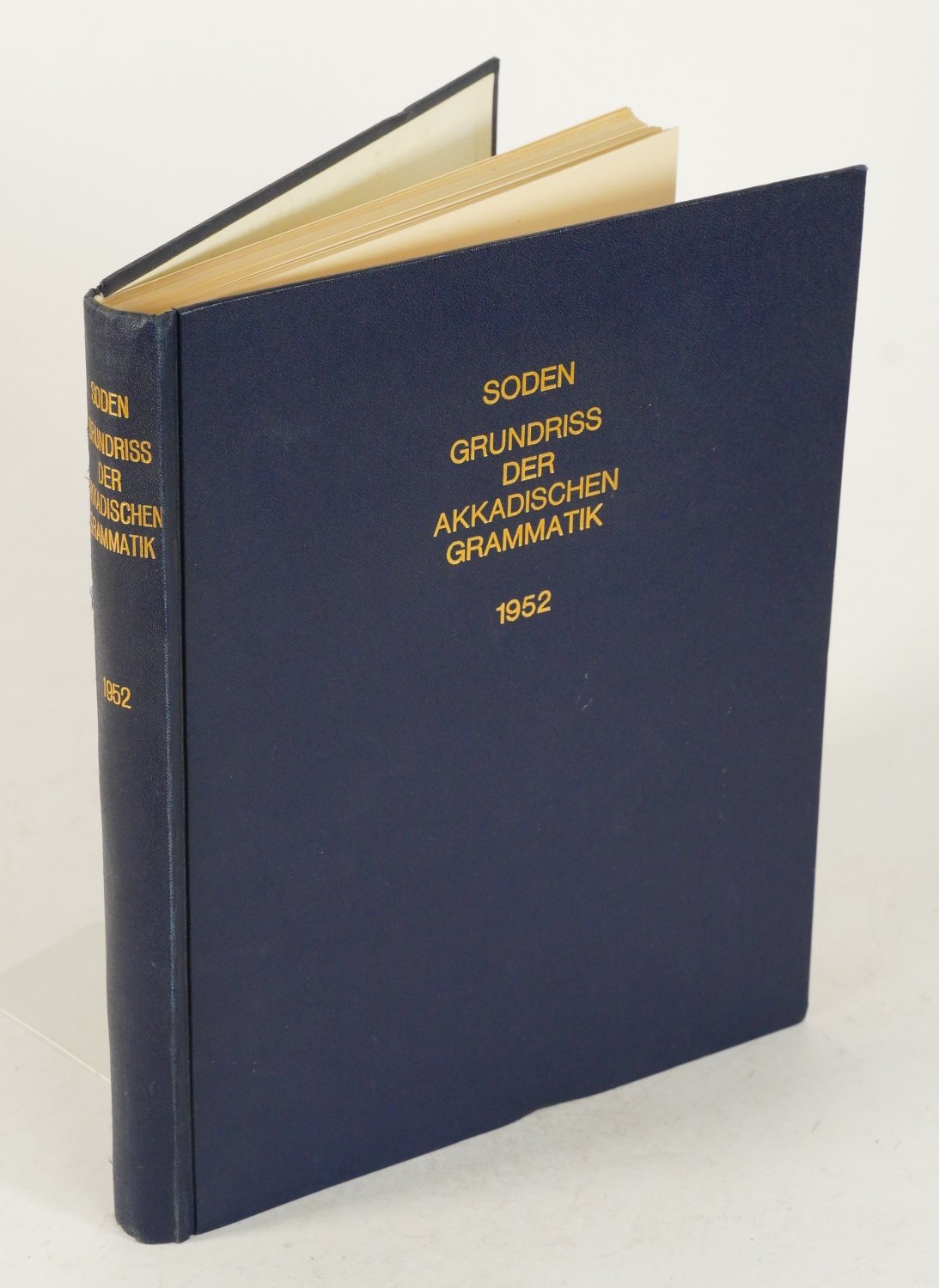 洋書 Grundriss der Akkadischen Grammatik Grundriss der akkadischen Grammatik.“ (SODEN, Wolfram von